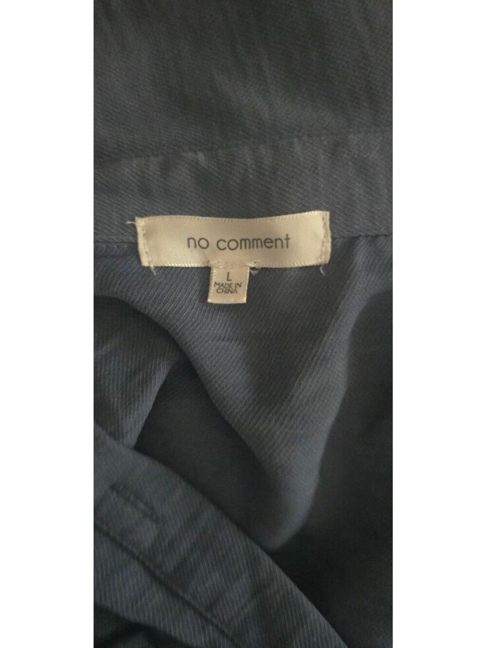 No comment Smocked Button-down blouse - Picture 5 of 5